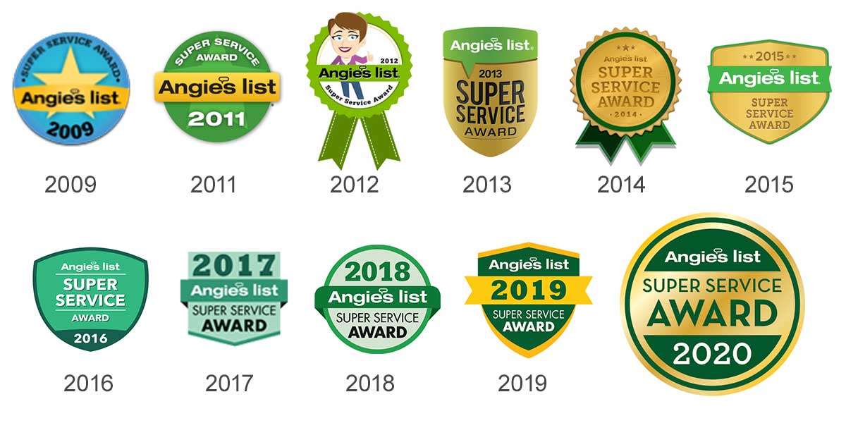 Tankless Concepts Angie's List Super Service Awards